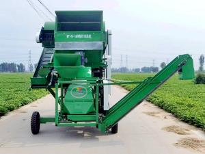 新型干濕兩用花生摘果機